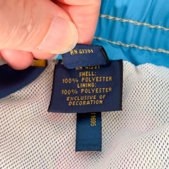 Polo‎ Ralph Lauren Floral Print Traveler Swim Shorts Men's M Tropical Bright - Picture 8 of 9